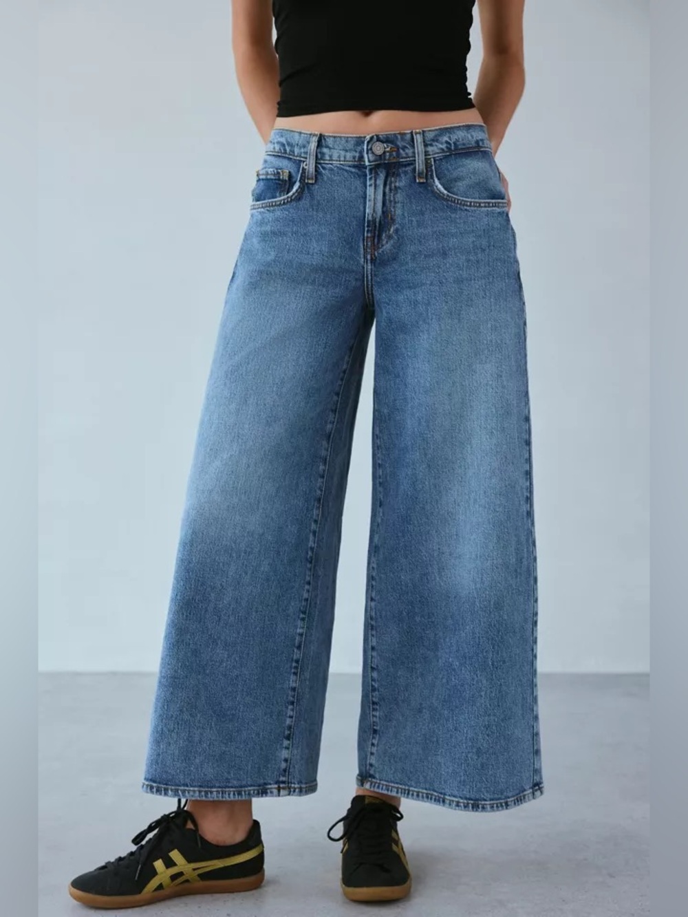 BDG Joey Mid Rise Wide Leg Denim Jeans Size 29 NEW
